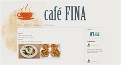 Desktop Screenshot of cafefinasantafe.com